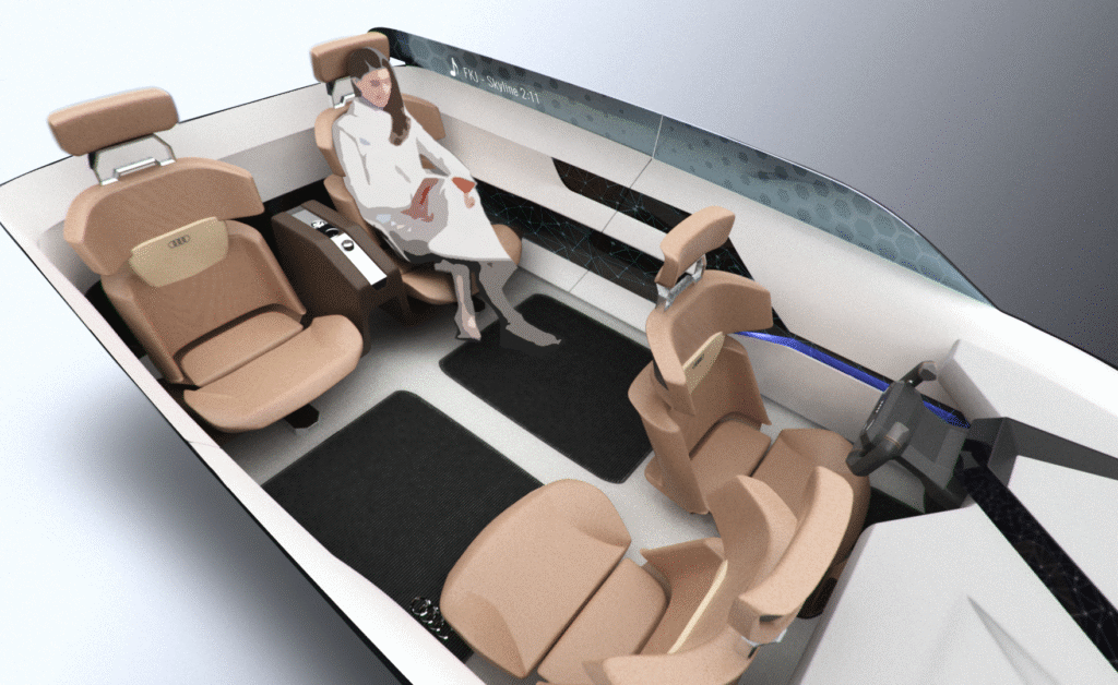 Audi Orion Interior Space Render