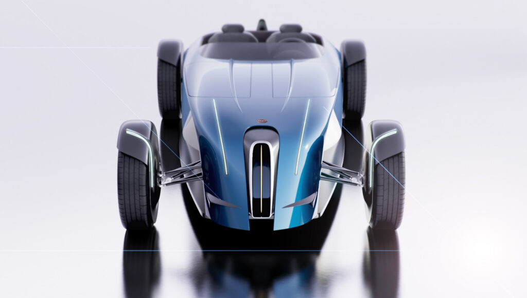 Bugatti Type 151 Concept Front View