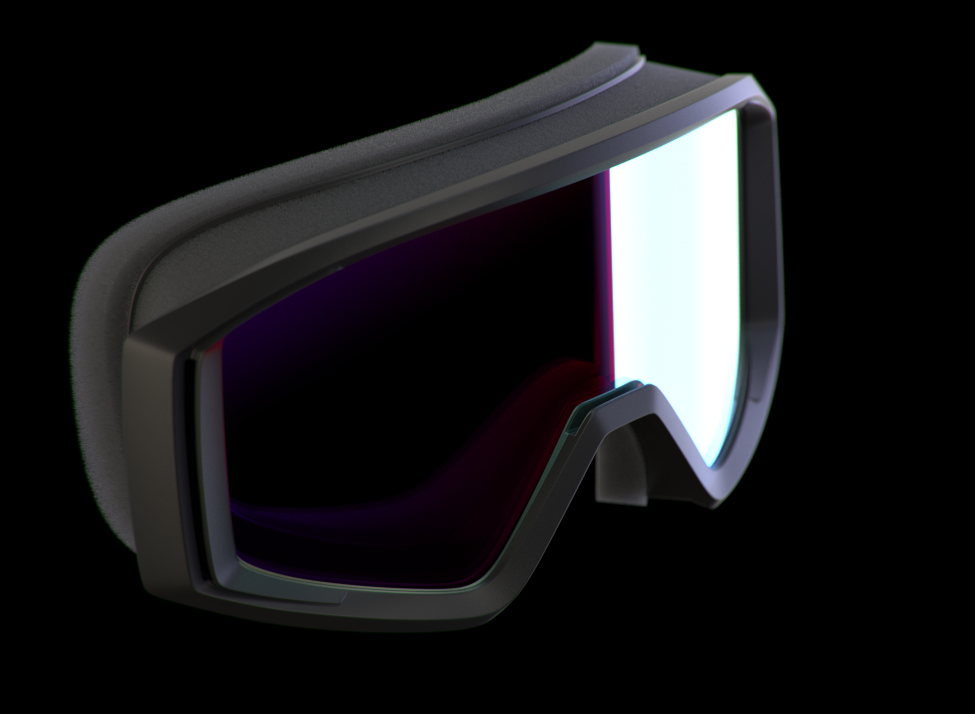 Scott Jr Winter Goggles Top angled view