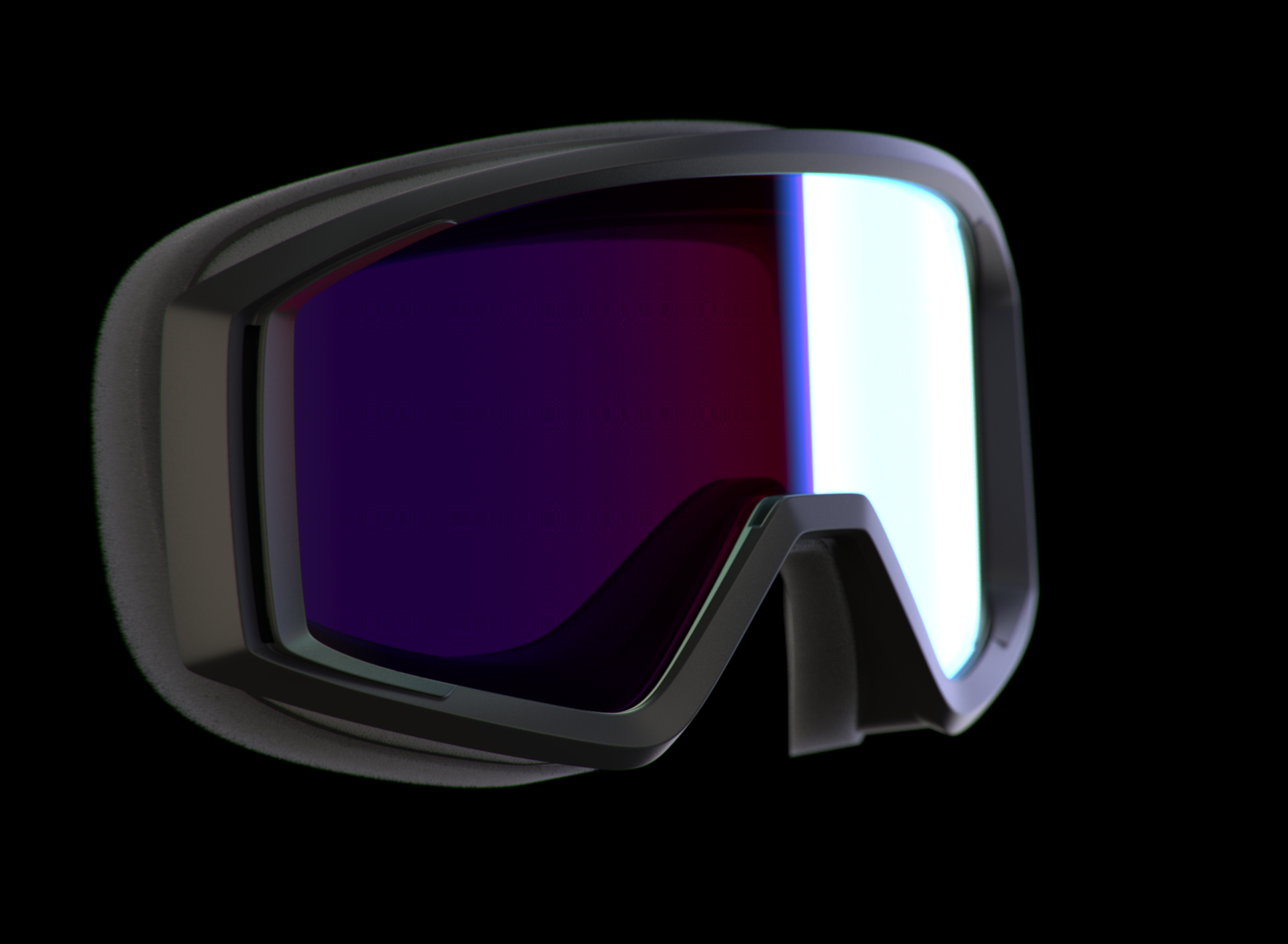 Scott Jr Winter Goggles Angled view