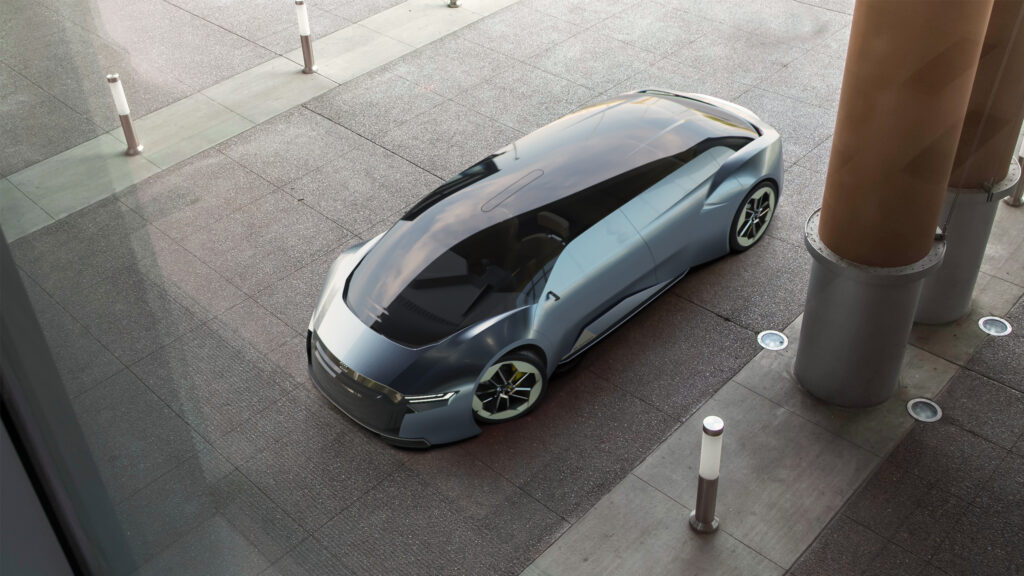 Audi Orion Top View Render
