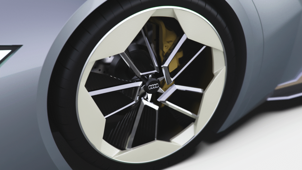 Audi Orion Rim Render Closeup