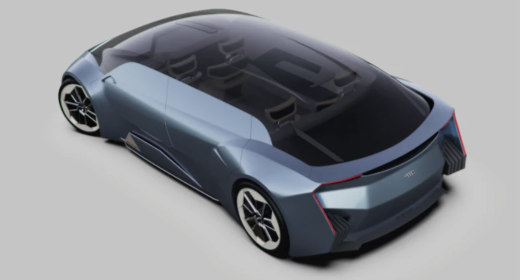 Audi Orion Studio Threequarter Rear Top View